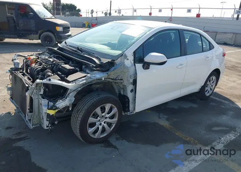 2021 Toyota Corolla Le from USA, damaged, VIN 5YFEPMAE2MP244800